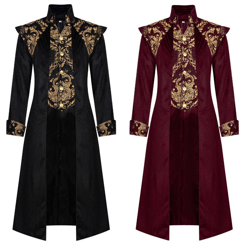 Victorian Women'S Formal Wear - Steampunk Medieval Tailcoat Jacket Victorian Gothic