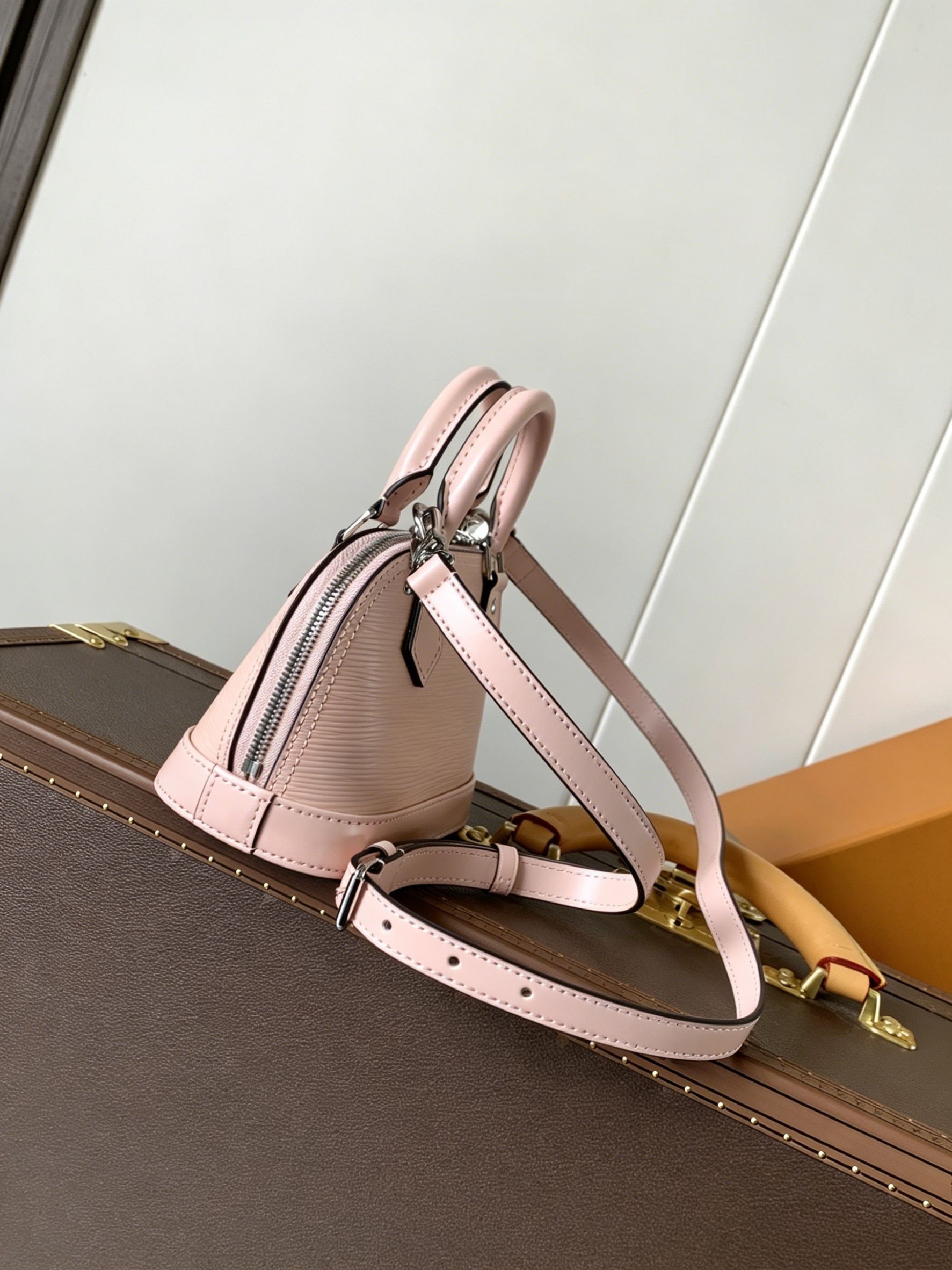 Shoulder Bag Structured - Handheld Purse Brand New Convertible Grain