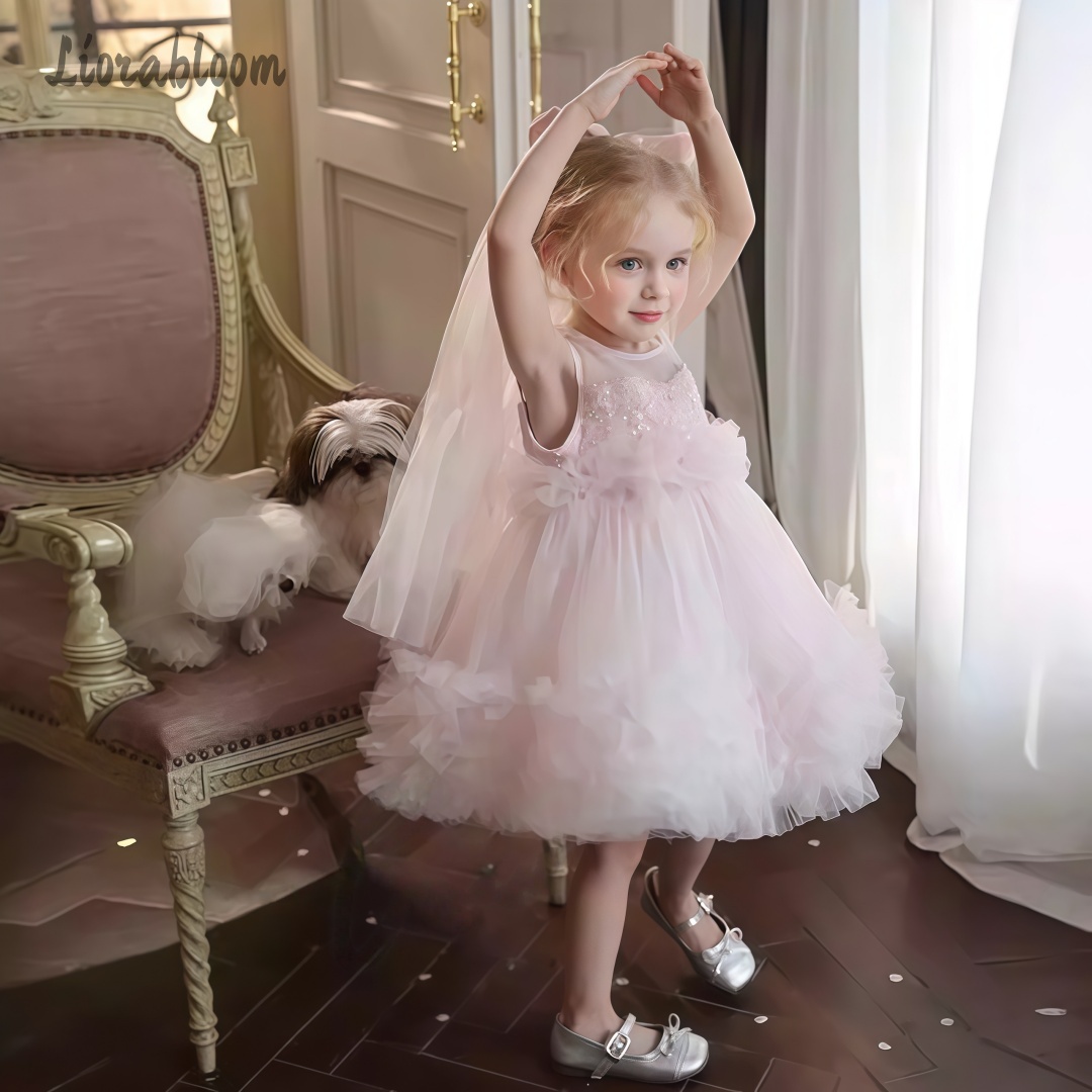 Formal Wear Gowns For Women - Girls' Tulle Gown Layered Skirt Design