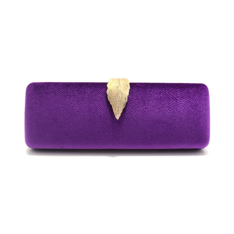 Vintage Women'S Formal Wear - Elegant Ladies' Purple Evenin Clutch Luxury