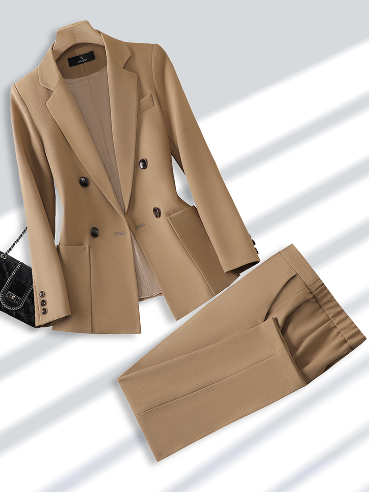 Women Formal Wear Shirts - Fashion Ladies Pant Suit Formal Women