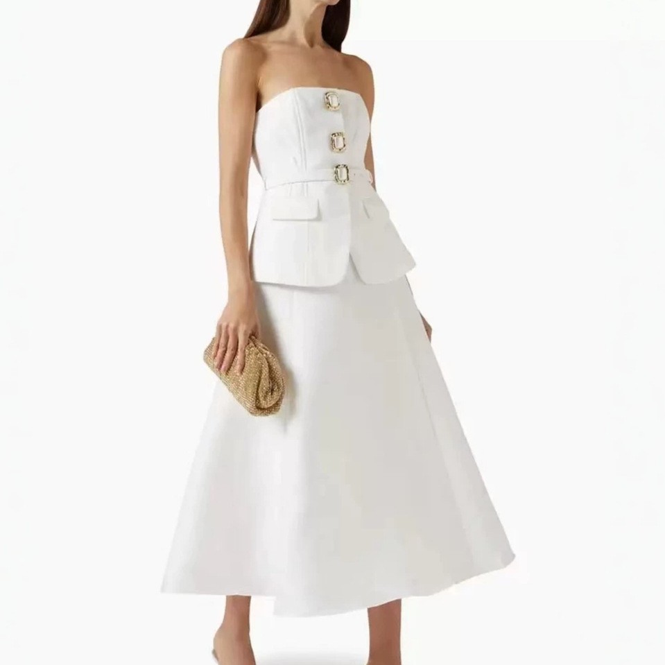 Women Sexy Strapless Diamond B - огляд і ціна Women'S Formal Day Wear