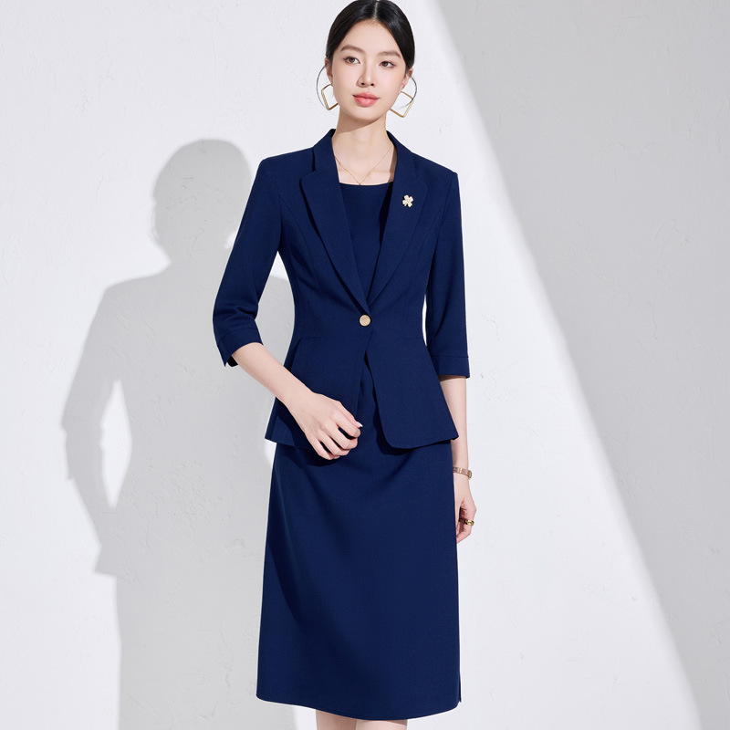 Women's suit dress set2025New  - огляд і ціна Women Formal Wear Shirts