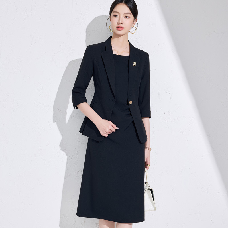 Women's suit dress set2025New  - огляд і ціна Women Formal Wear Shirts