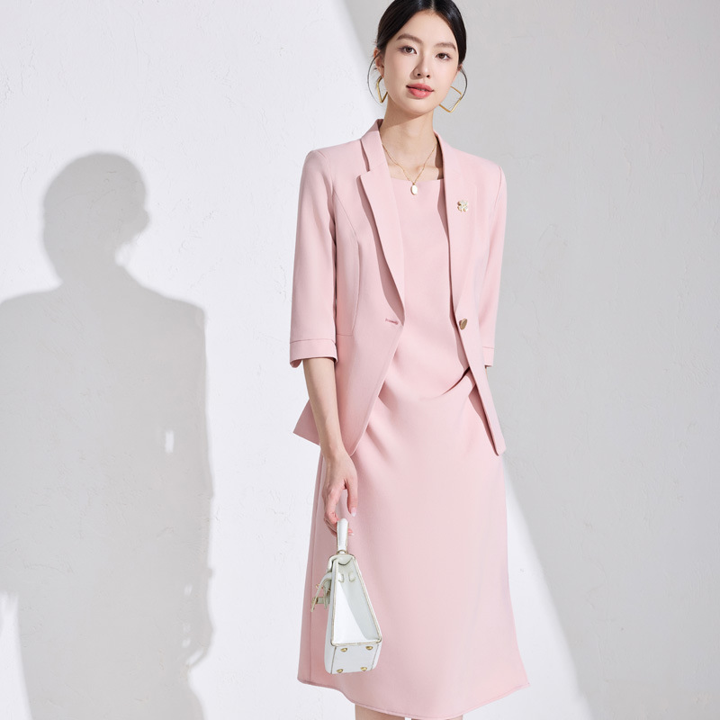 Women's suit dress set2025New  - огляд і ціна Women Formal Wear Shirts
