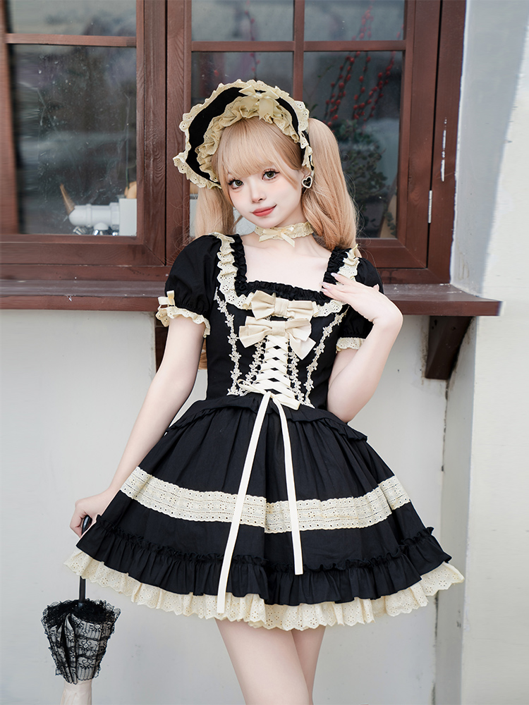 Japanese Sweet Lolita Op Dress - огляд і ціна Victorian Women'S Formal Wear