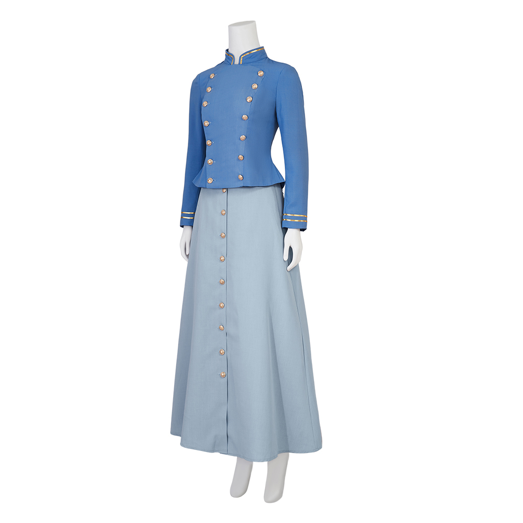 Movie Cosplay Enola Holmes 2 C - огляд і ціна Vintage Women'S Formal Wear