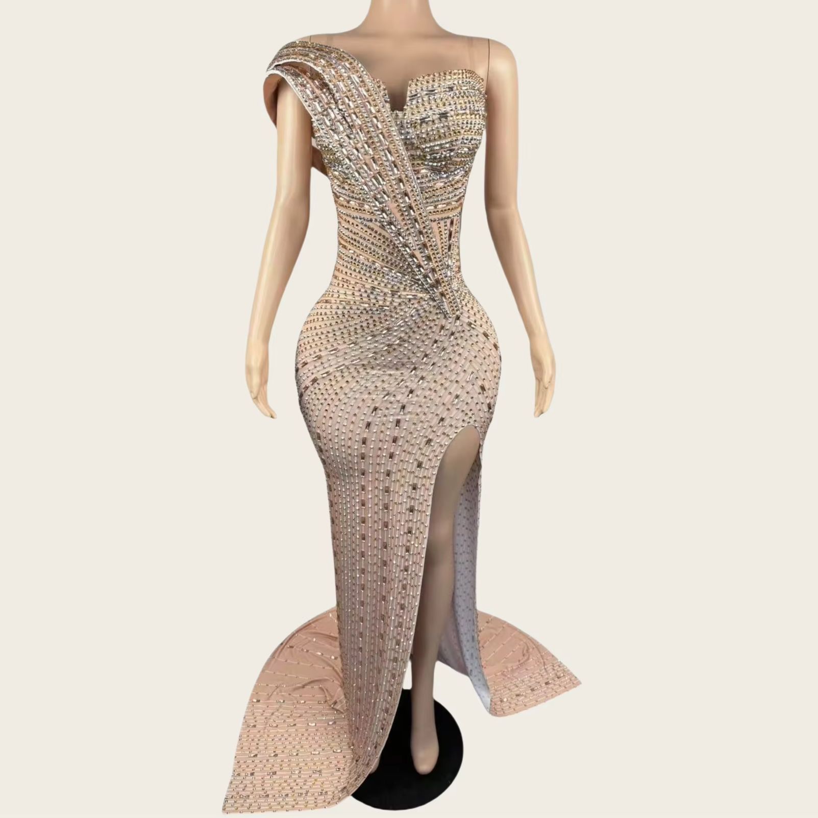Xiangbin Sparkly Crystals Form - огляд і ціна Women Formal Wear Photoshoot