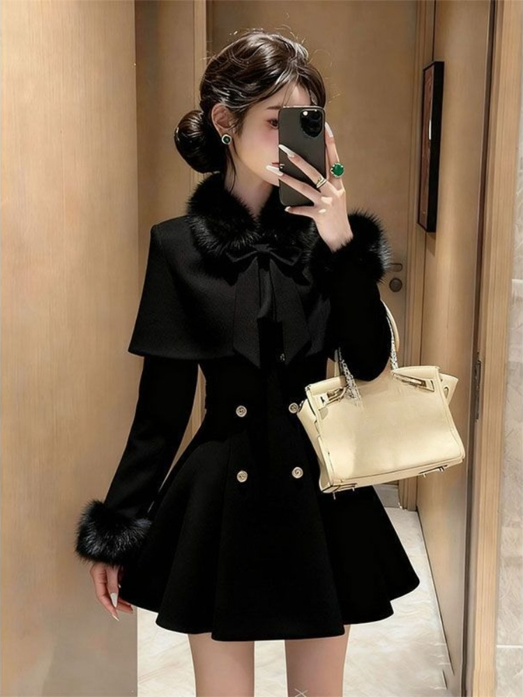 French Elegant Vintage Woolen  - огляд і ціна Vintage Women'S Formal Wear