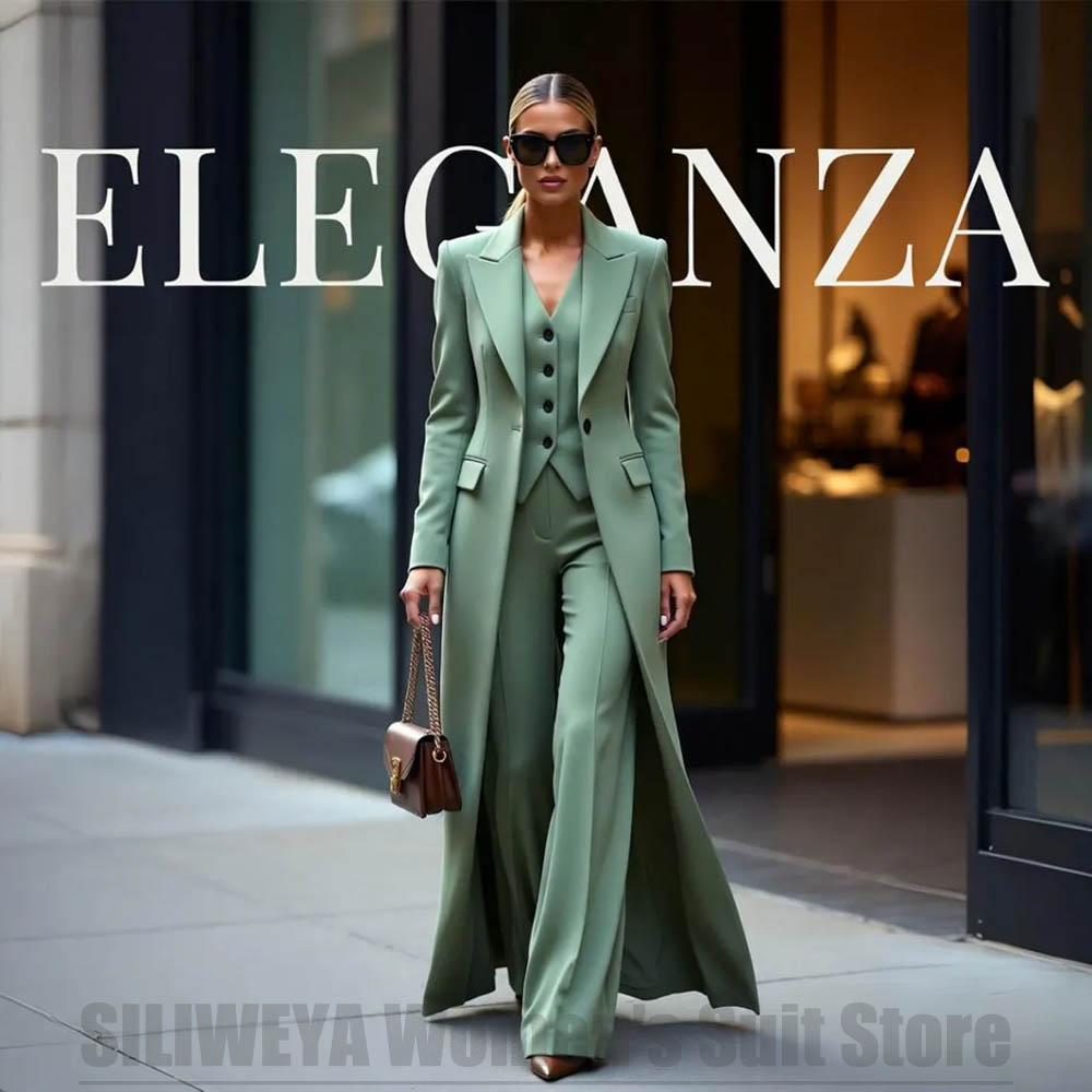 Chic Women's Suit Set Three Pi - огляд і ціна Women Formal Wear Shirts