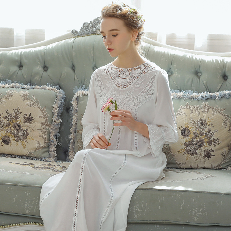 Romantic Lace Nightdress Women - огляд і ціна Victorian Women'S Formal Wear