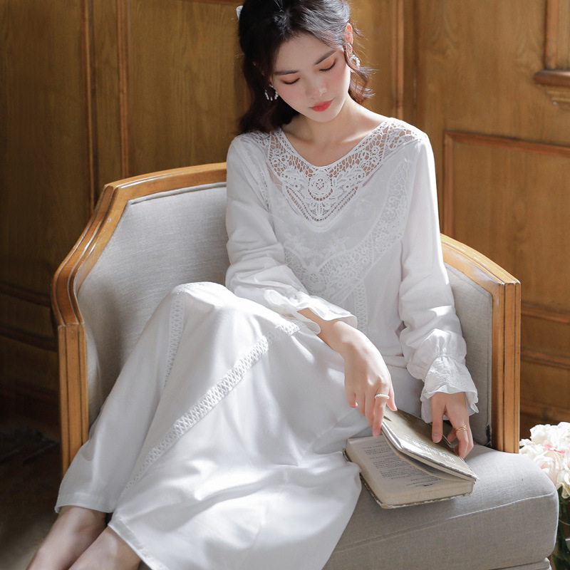 Romantic Lace Nightdress Women - огляд і ціна Victorian Women'S Formal Wear
