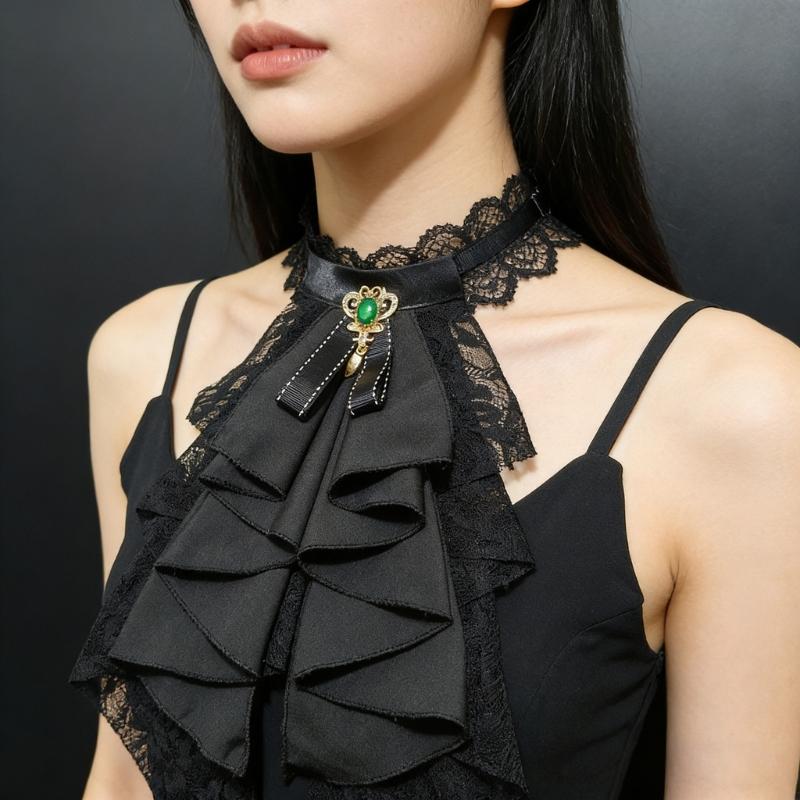 Victorian Lace Faux Collar for - огляд і ціна Victorian Women'S Formal Wear