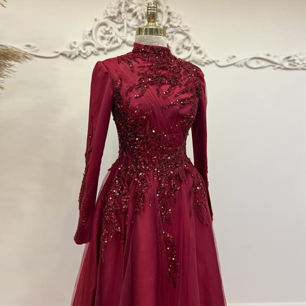 Beads Ankle Length A Line Prom - огляд і ціна Formal Wear Gowns For Women