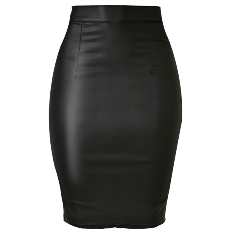 Stretch Faux Leather Skirts Wo - огляд і ціна Women Formal Wear With Jeans