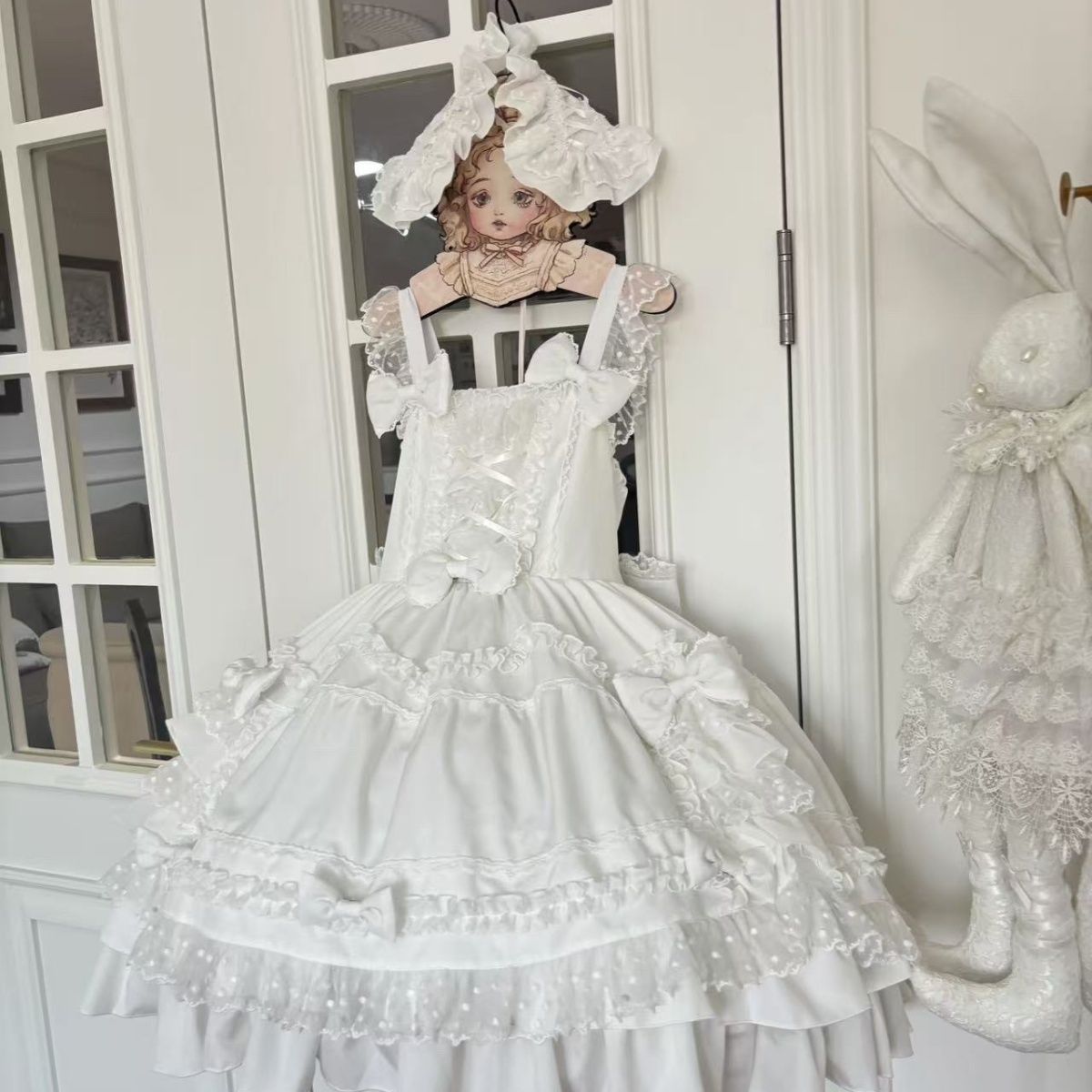 Sweet Lolita Dress Cream White - огляд і ціна Victorian Women'S Formal Wear