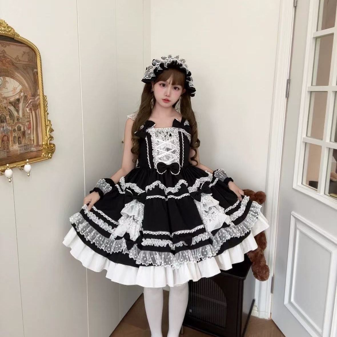 Sweet Lolita Dress Cream White - огляд і ціна Victorian Women'S Formal Wear