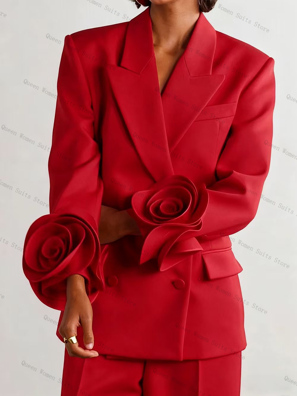 Luxury Red Women Suit Set 2 Pc - огляд і ціна Women'S Red Formal Wear