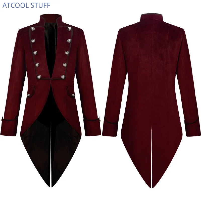 Classic Velet TailCoat Medieva - огляд і ціна Vintage Women'S Formal Wear