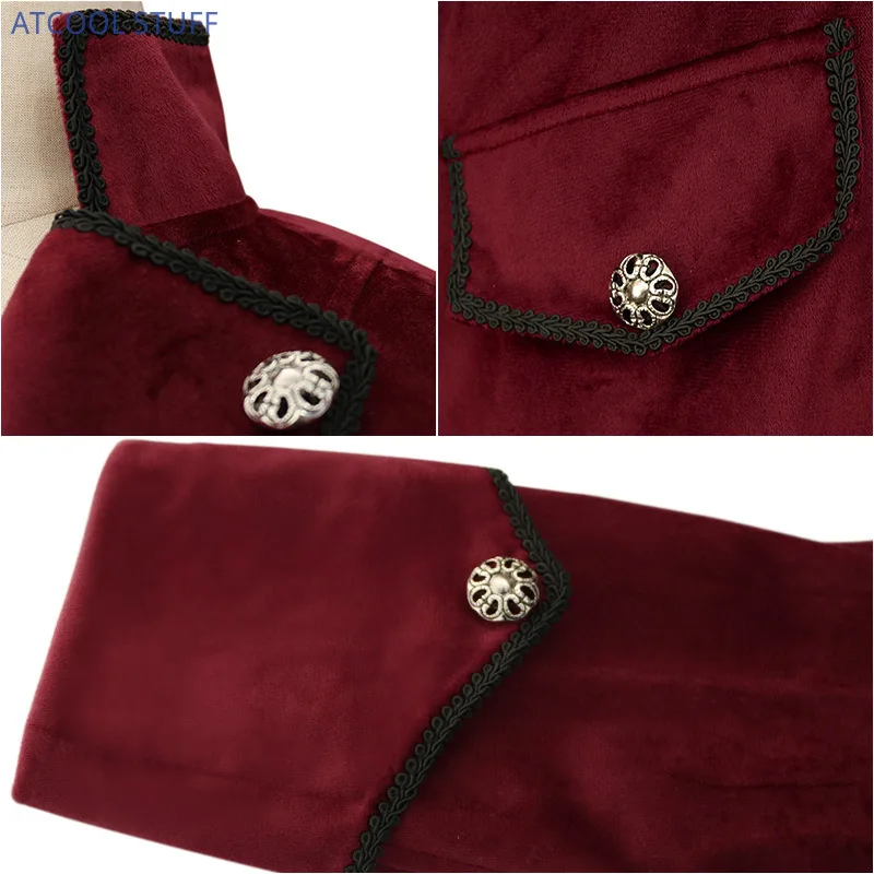 Classic Velet TailCoat Medieva - огляд і ціна Vintage Women'S Formal Wear