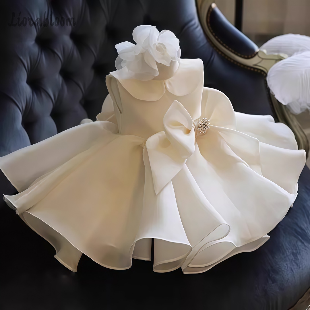 White Pearl Embellished Dress  - огляд і ціна Women'S Formal Wear For Girls