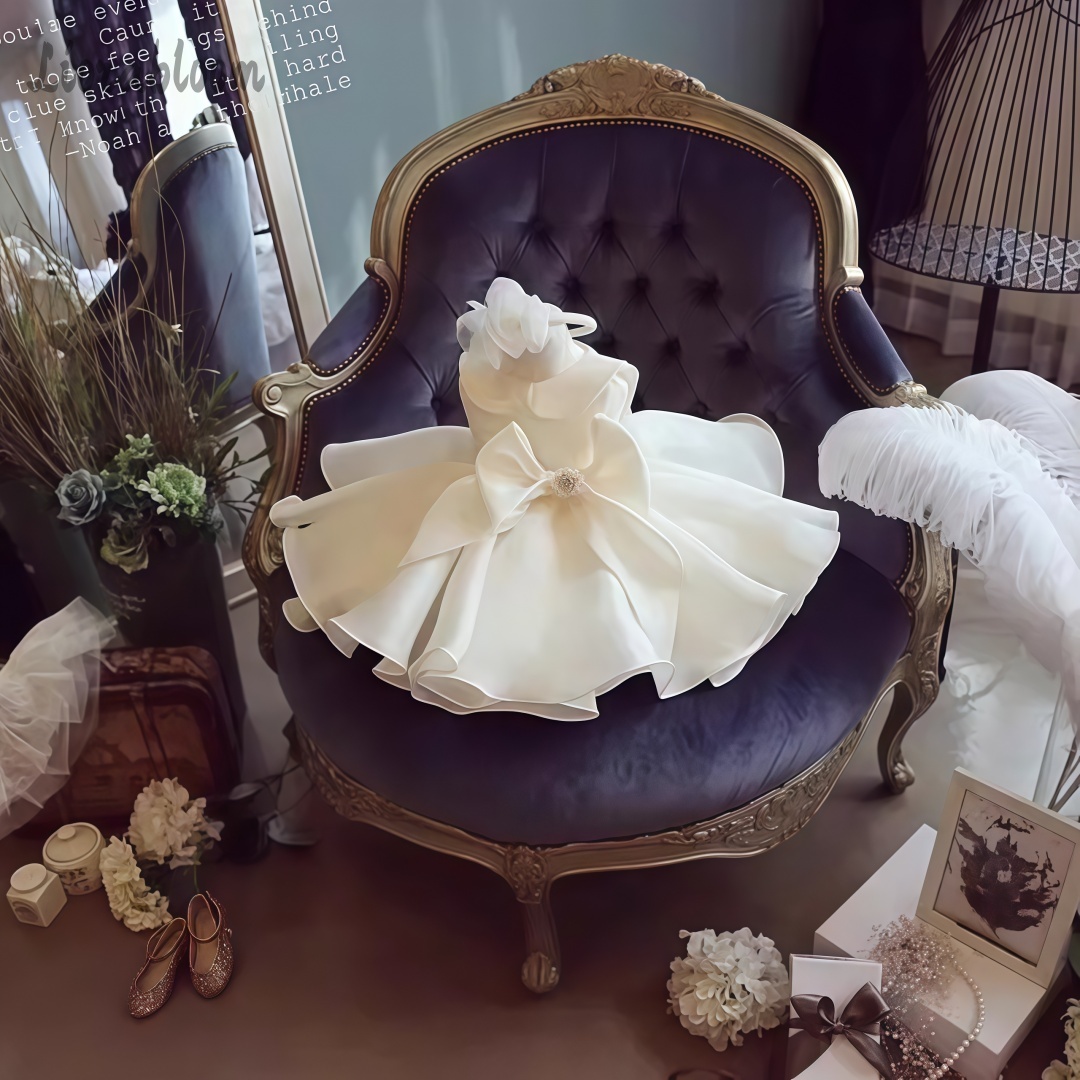 White Pearl Embellished Dress  - огляд і ціна Women'S Formal Wear For Girls