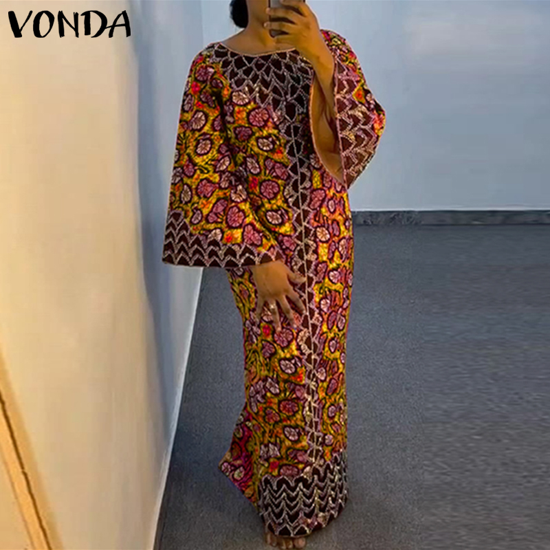 Plus Size VONDA Bohemian Dress - огляд і ціна Vintage Women'S Formal Wear