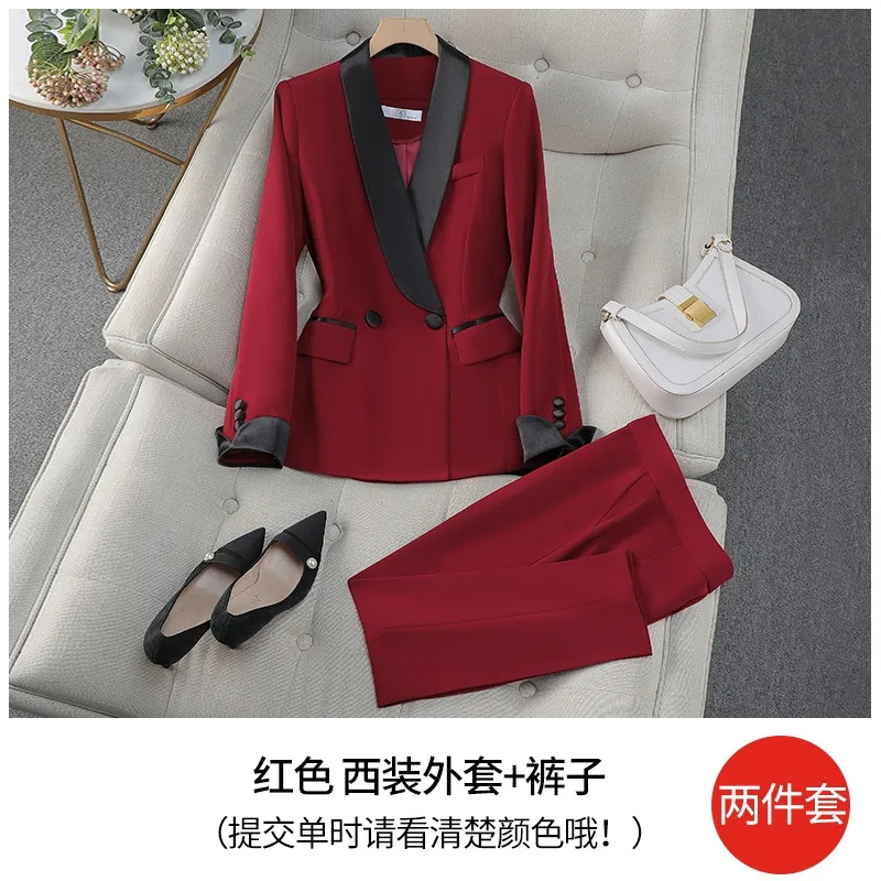 Elegant Red Black Women Pant S - огляд і ціна Women'S Formal Day Wear