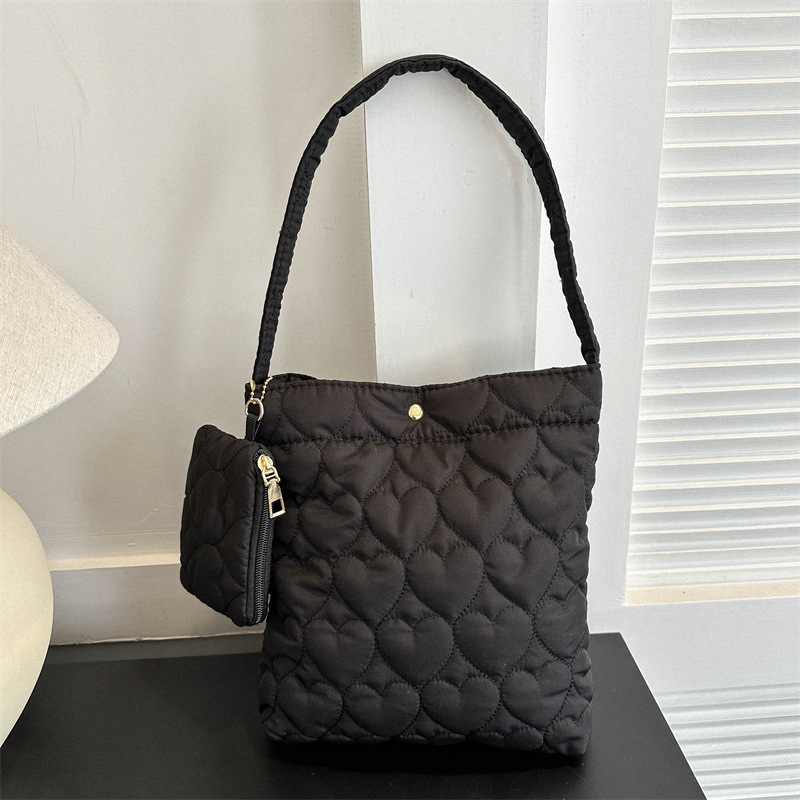 New Fashion Solid Color Quilte - огляд і ціна Shoulder Bag Structured