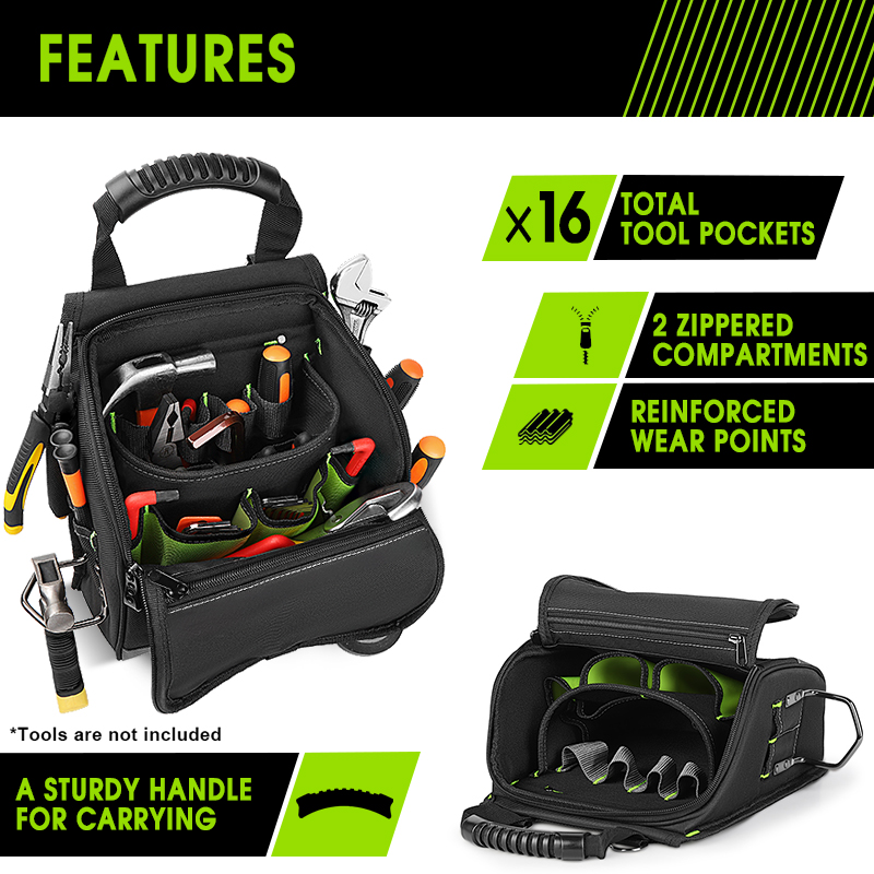 JAKAH Professional Electrician - огляд і ціна Shoulder Bag Structured