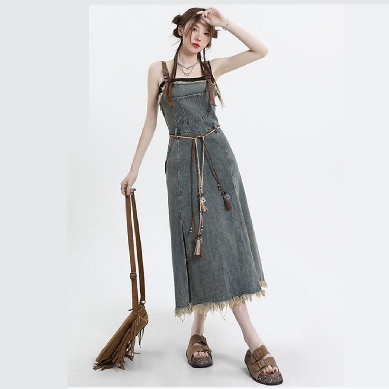 2026 Spring New Vintage Denim  - огляд і ціна Vintage Women'S Formal Wear