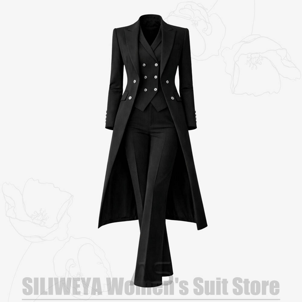 Women's Suit 3 Piece Double Br - огляд і ціна Women Formal Wear Shirts