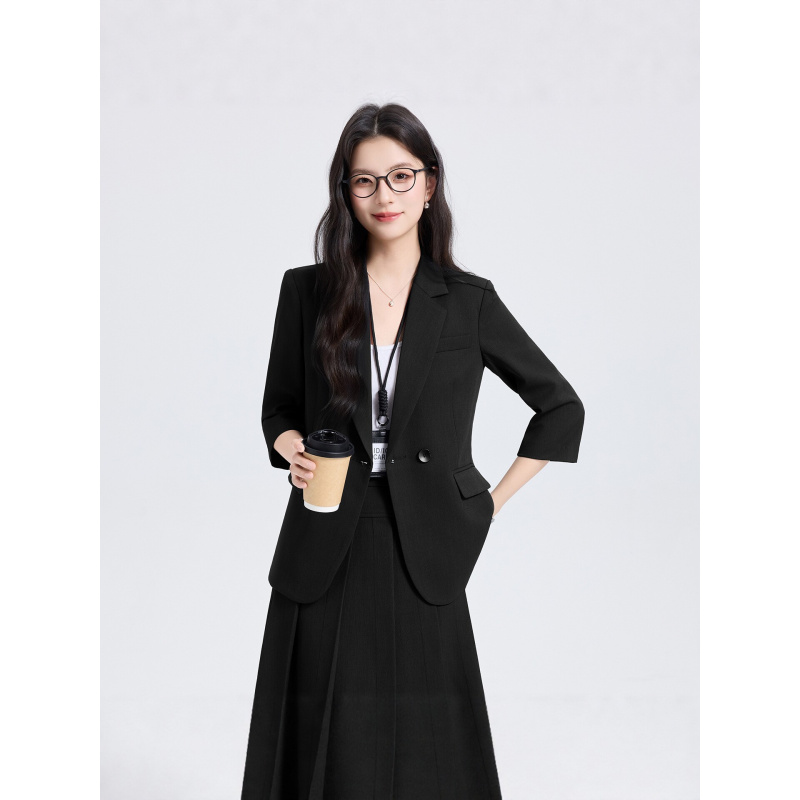 Navy Blue Women's Suit Set for - огляд і ціна Women Formal Wear Shirts
