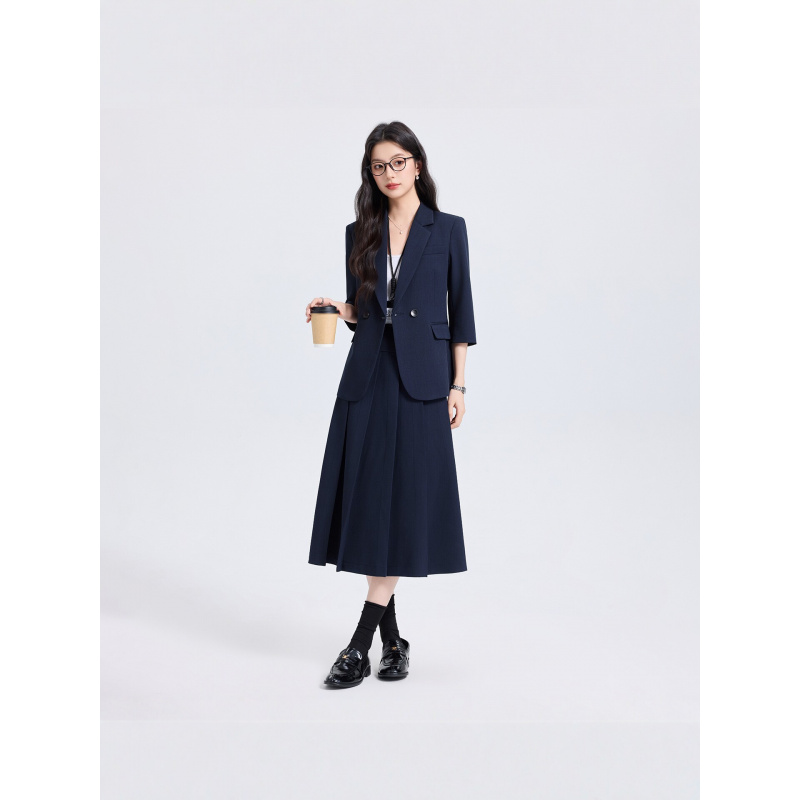 Navy Blue Women's Suit Set for - огляд і ціна Women Formal Wear Shirts