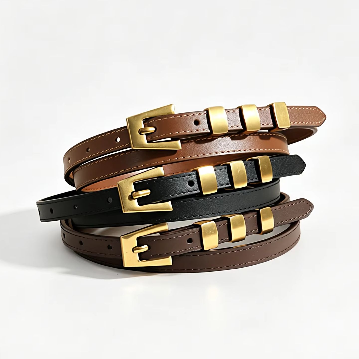 Women Slim Leather Waist Belt  - огляд і ціна Women Formal Wear With Jeans