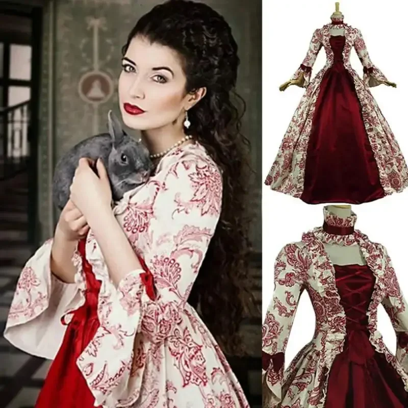 Plus Size Women Gothic Floral  - огляд і ціна Victorian Women'S Formal Wear