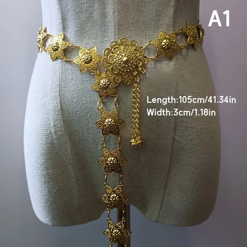 1PC Metal Thailand Waist Chain - огляд і ціна Vintage Women'S Formal Wear