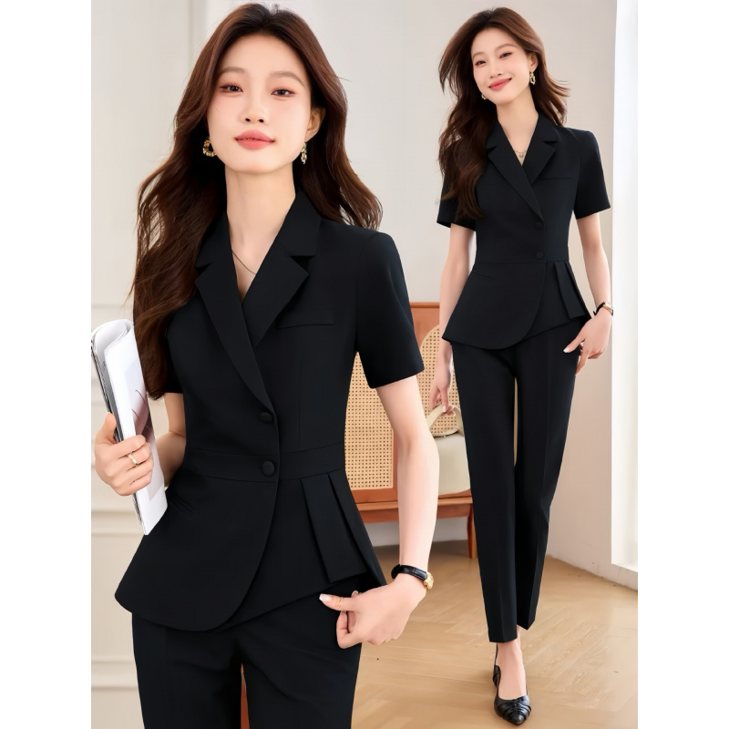 Navy blue women's thin profess - огляд і ціна Women Formal Wear Shirts