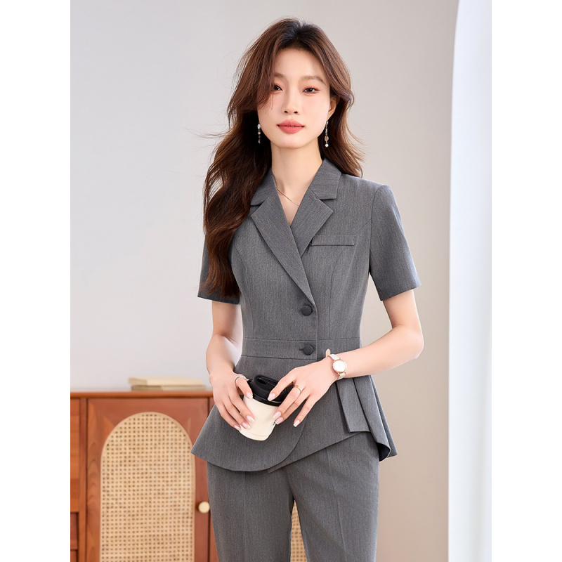 Navy blue women's thin profess - огляд і ціна Women Formal Wear Shirts